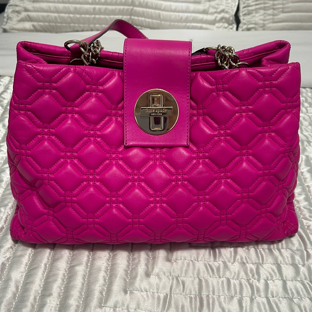 Kate Spade shoulder quilted purse